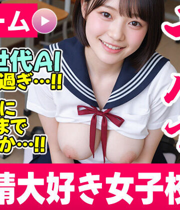 【同人raw】【次世代AI】射精大好き女子校生〜射精当番は君だ！絶頂へのカウントダウン！〜【AIヤバい】｜d_810677