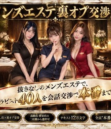 【同人raw】メンズエステ裏オプ交渉師〜抜きなしの店で、セラピスト40人を本番まで落とす〜｜d_822120