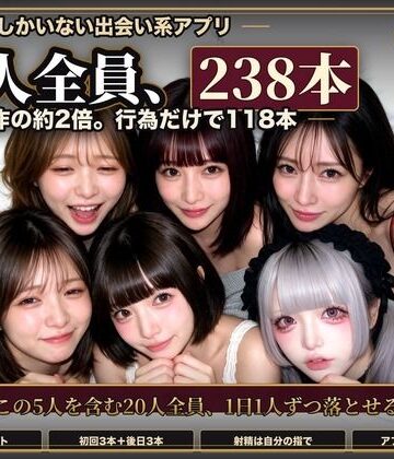 【同人raw】【実写系Hゲーム】ヤリマンしかいない出会い系アプリ2 〜スワイプして即ホテル〜｜d_825989
